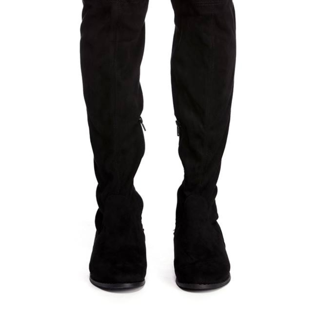 JUST KICKIN' IT FAUX SUEDE BOOTS